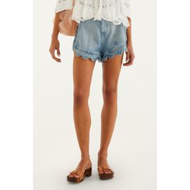 FARM Rio FARM Rio Romantic Ruffle Denim Shorts 