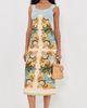 FARM Rio FARM Rio Royal Sea Linen Dress ROYAL SEA MULTICOLOR - 2