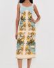 FARM Rio FARM Rio Royal Sea Linen Dress ROYAL SEA MULTICOLOR - 5