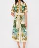 FARM Rio FARM Rio Royal Sea Multicolor Midi Dress Royal Sea Multicolor - 2