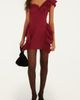 FARM Rio FARM Rio Ruffled One-Shoulder Minidress - 1