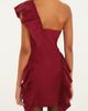 FARM Rio FARM Rio Ruffled One-Shoulder Minidress - 2