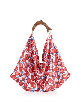 Farm Rio Farm Rio Satin Scarf Medium Top Handle Bag