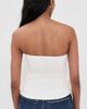 FARM Rio FARM Rio Smocked Strapless Top White - 3