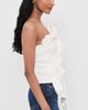 FARM Rio FARM Rio Smocked Strapless Top White - 4