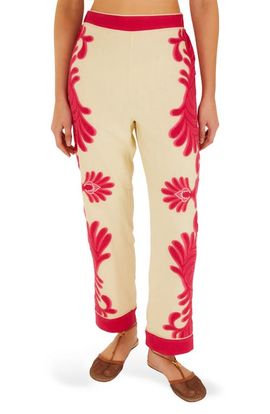FARM Rio FARM Rio Spring Arabesc Cutwork Pants