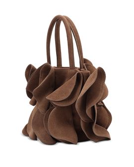 Farm Rio Farm Rio Suede Flower Handbag