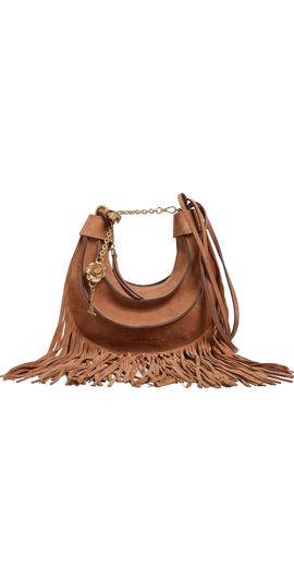 FARM Rio FARM Rio Suede Hobo Large Fringes Banana Bag Cuoio One
