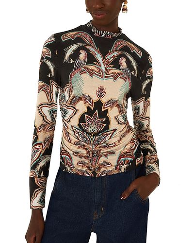 Farm Rio Farm Rio Tapestry Dream Jersey Blouse