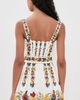 FARM Rio FARM Rio Tropical Mini Dress TROPI OFF-WHITE SCARF - 3