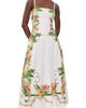 FARM Rio FARM Rio Tropical Royalty Midi Dress Orange - 1