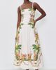 FARM Rio FARM Rio Tropical Royalty Midi Dress Orange - 2