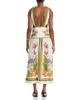Farm Rio Farm Rio Tropical Scarf Sand Midi Dress - 4