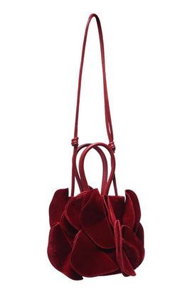 FARM Rio FARM Rio Velvet Flower Leather Handbag