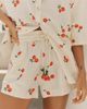 Farm Rio Farm Rio x Anthropologie 100% Cotton Drawstring Shorts - 3