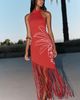 Farm Rio Farm Rio x Anthropologie 100% Cotton Fringe Maxi Dress - 2