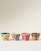 Farm Rio Farm Rio x Anthropologie Assorted Nut Bowls, Set of 4 - 2