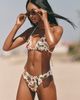 Farm Rio Farm Rio x Anthropologie Beaded Triangle Bikini Top - 2