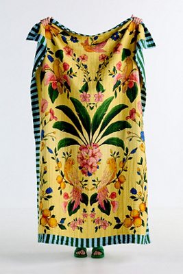 Farm Rio x Anthropologie Cotton Printed Throw
