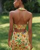 Farm Rio Farm Rio x Anthropologie Linen Blend Halter-Neck Mini Dress - 2