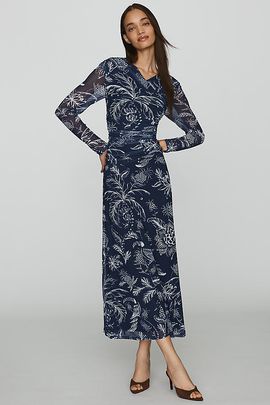 Farm Rio Farm Rio x Anthropologie Mesh Maxi Dress