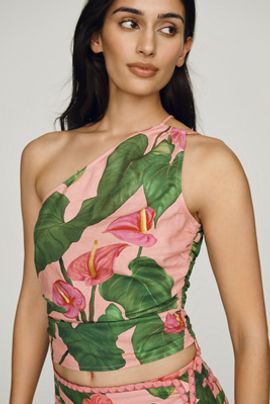 Farm Rio Farm Rio x Anthropologie One-Shoulder Top