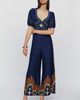 Farm Rio Farm Rio x Anthropologie Patterned Jumpsuit - 1