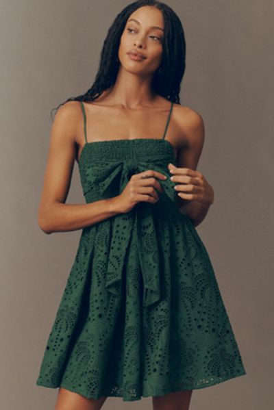 farm rio a line dress Farm Rio A-Line Sleeveless Halter Midi Dress