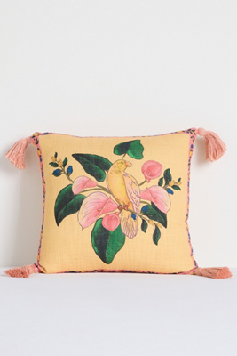 Farm Rio x Anthropologie Tassel Outdoor Pillow