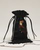 Farm Rio Fringe Satin Bucket Bag - 1