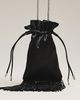 Farm Rio Fringe Satin Bucket Bag - 2