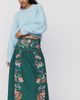 Farm Rio Garden 100% Cotton Maxi Skirt - 4