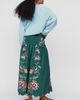 Farm Rio Garden 100% Cotton Maxi Skirt - 5