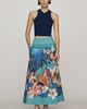 Farm Rio Garden of Life 100% Cotton Maxi Skirt - 1