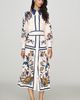Farm Rio Golden Nature Belt Midi Dress - 1
