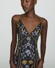 Farm Rio Golden Nature Maxi Dress - 3