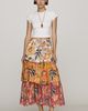 Farm Rio Linen Mixed Floral Mini Dress - 1