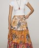 Farm Rio Linen Mixed Floral Mini Dress - 2