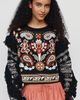 Farm Rio Love Paisley Wool Blend Top - 1