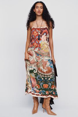 Farm Rio Lunar Maxi Dress