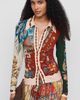 Farm Rio Lunar Printed Button-Front Blouse - 1