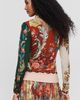 Farm Rio Lunar Printed Button-Front Blouse - 3