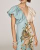 Farm Rio Marine Garden 100% Linen Midi Dress - 3