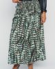 Farm Rio Moss 100% Cotton Maxi Skirt - 2