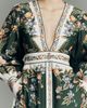 Farm Rio Nature Long-Sleeve Plunge Maxi Dress - 2