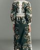 Farm Rio Nature Long-Sleeve Plunge Maxi Dress - 3