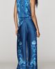 Farm Rio Patterened Wide-Leg Pants - 4