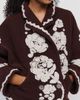 Farm Rio Plush Flowers Jacket - 4
