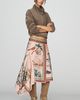 Farm Rio Poetry 100% Cotton Midi Skirt - 1