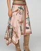 Farm Rio Poetry 100% Cotton Midi Skirt - 2